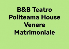 B&B Teatro Politeama house Venere, Palermo